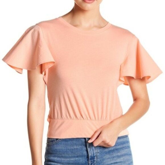 Abound Flutter Sleeve Tee - Picture 1 of 7